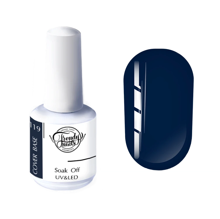 Trendy Nails Cover Base 119, 15ml — Photo 2