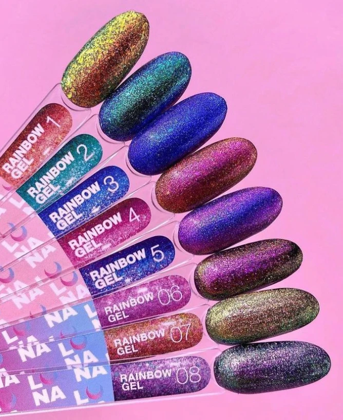 LunaMoon Rainbow Gel 08, 5ml — Photo 3