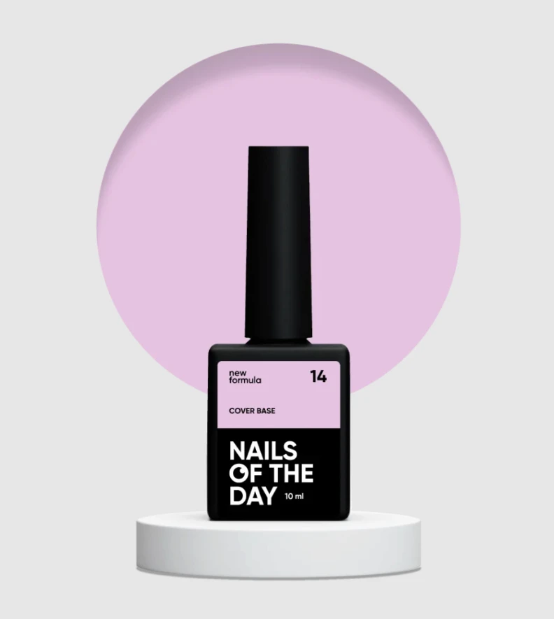 NAILSOFTHEDAY Cover base 14, 10ml new formula — Photo 2