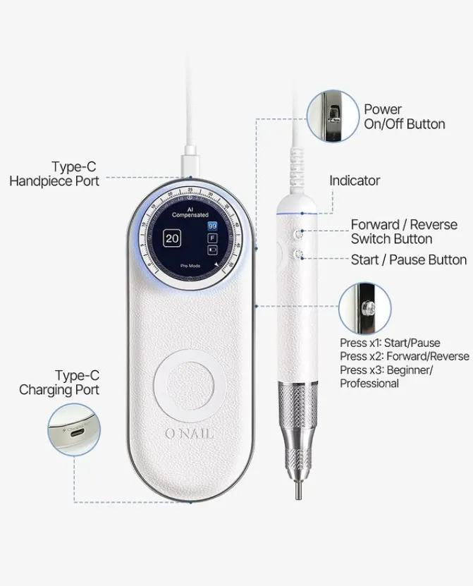 Micromotor O&#039;Nail con IA (PRE-VENTA) — Photo 4