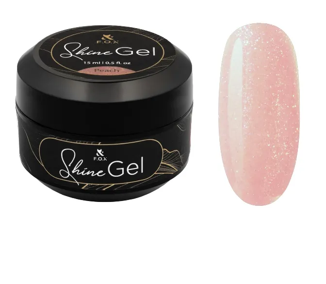 F.O.X Shine Gel Peach, 15ml — Photo 2