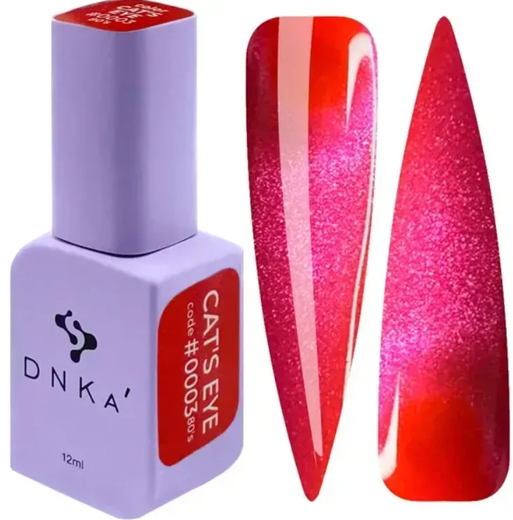 DNKA Esmalte Semipermanente Cat Eye 80&#039;s 03, 12ml — Photo 2