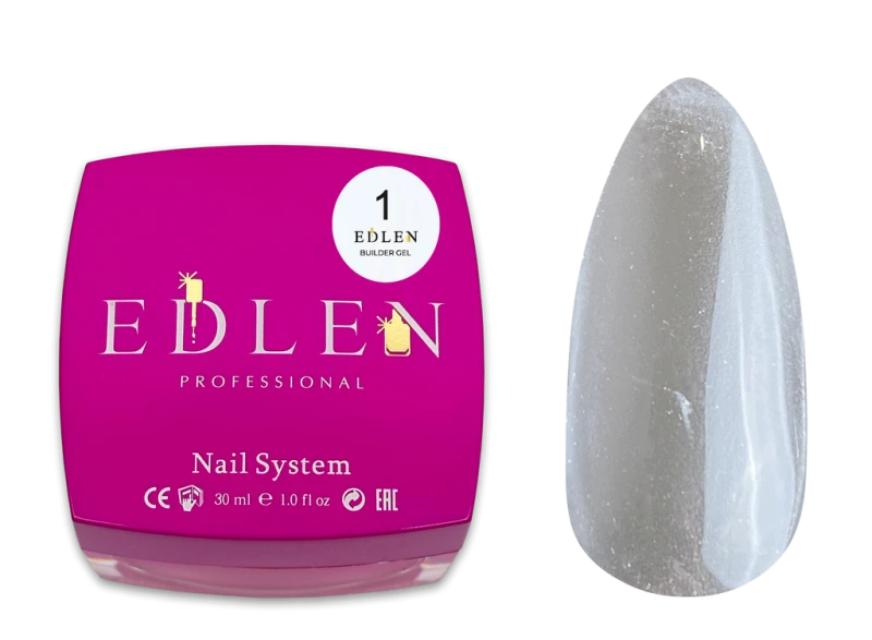 Edlen Builder Gel 01, 30ml (transparente) — Photo 2