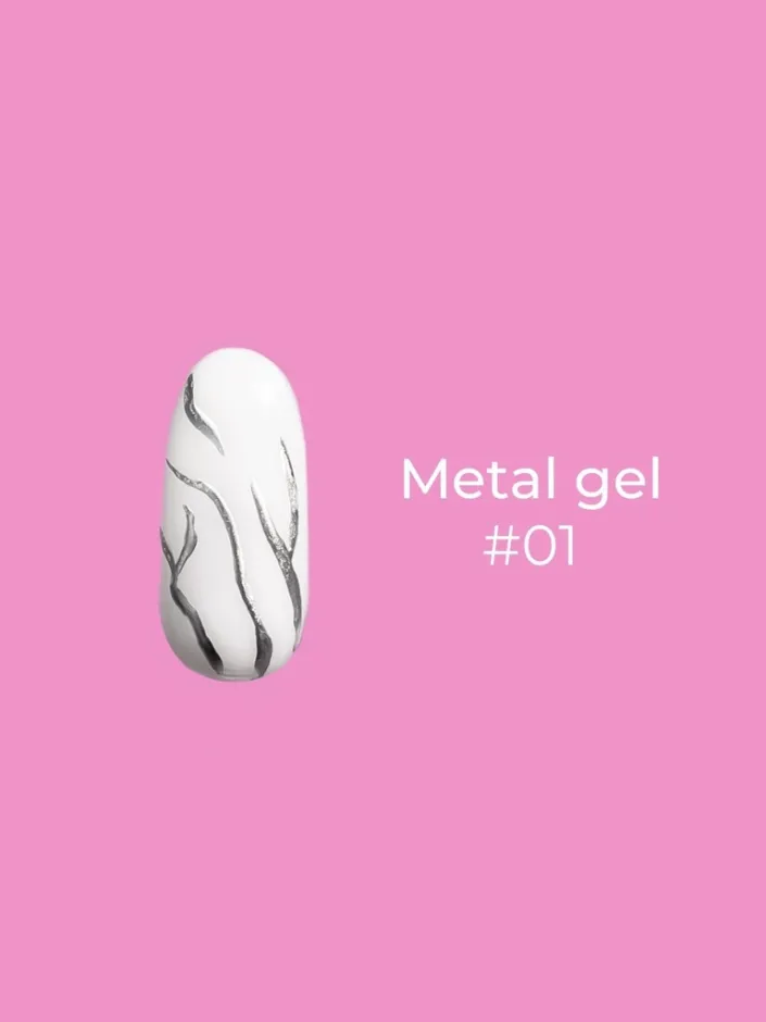 Edlen Metal Gel 01, 5ml — Photo 3