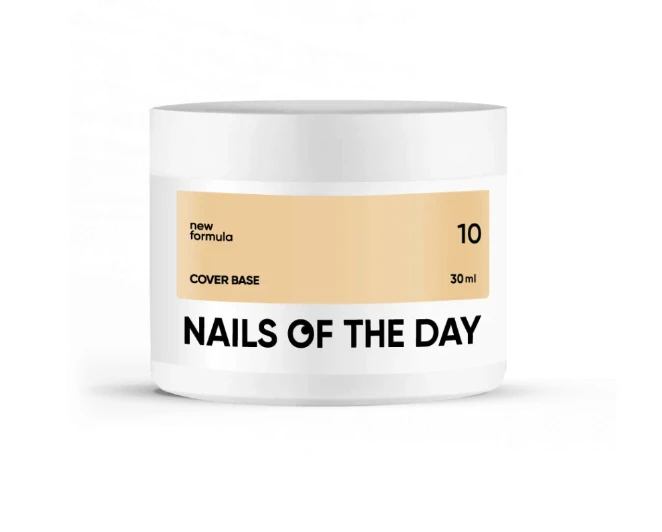 NAILSOFTHEDAY Cover base 10, 30ml new formula — Photo 2