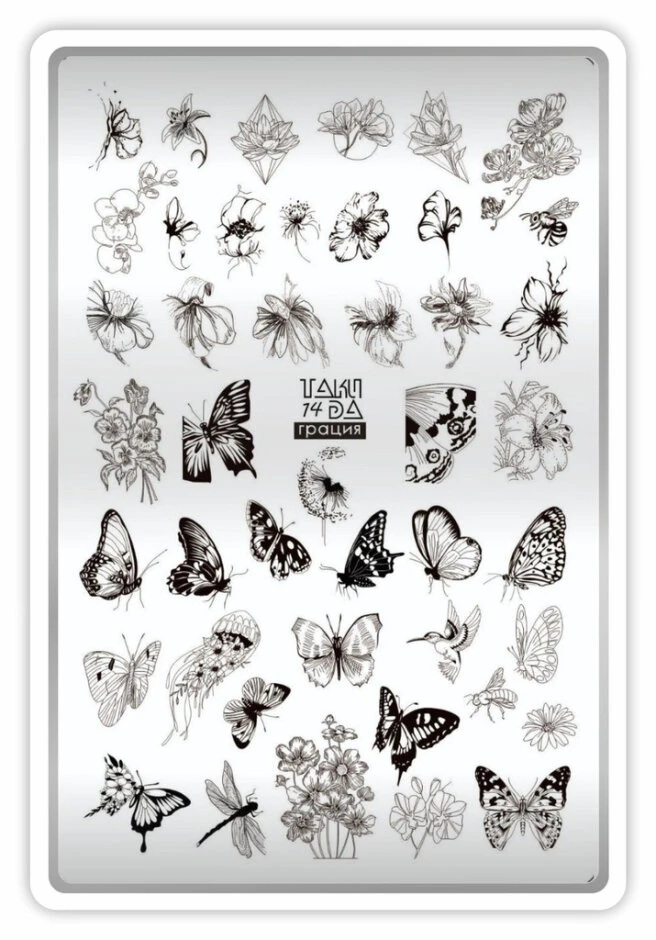 Placa para Estampar TakiDa con Demo hoja, 14 — Photo 2