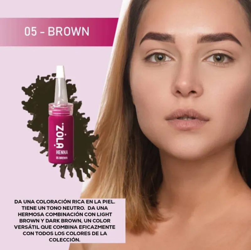 ZOLA Henna 05 Brown, 5g — Photo 2