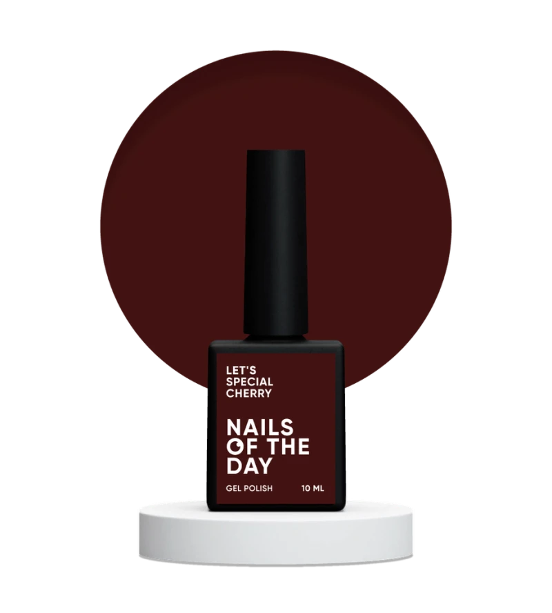 NAILSOFTHEDAY Esmalte Semipermanente Let&#039;s special Cherry, 10 ml — Photo 2