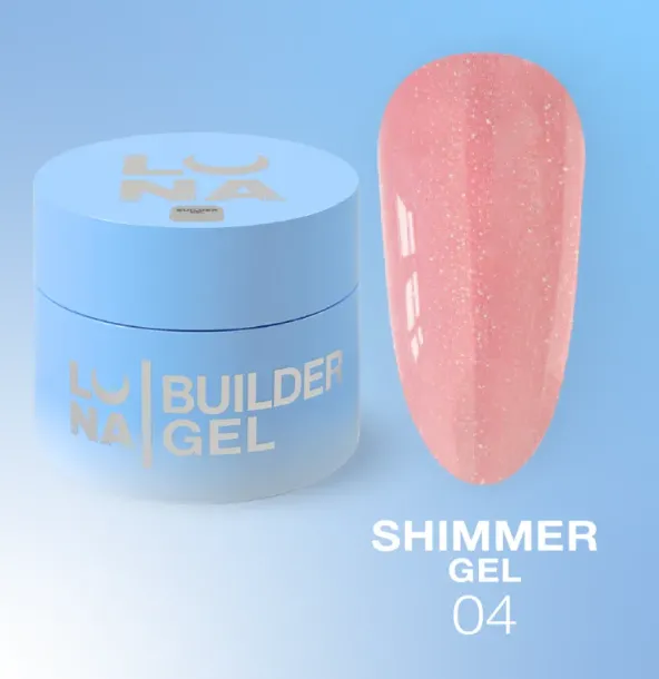 Luna Shimmer Gel 04, 30ml — Photo 2
