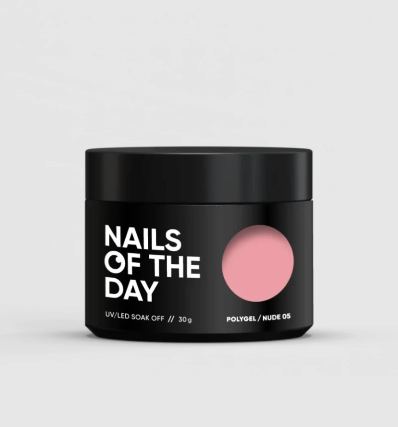 NAILSOFTHEDAY Polygel Nude 05, 30g — Photo 2