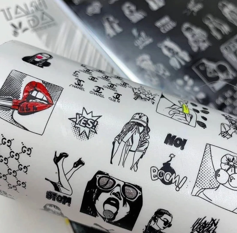 Estuche NEGRO con 1 rodillo de LIMPIEZA de estampador — Photo 4