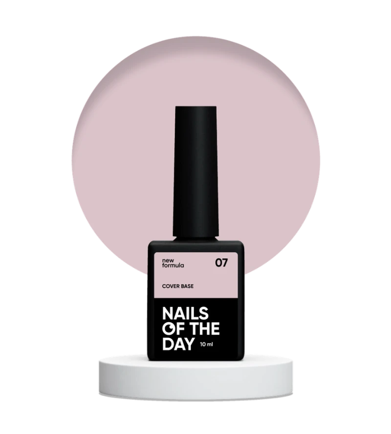 NAILSOFTHEDAY Cover base 07, 10ml new formula — Photo 4