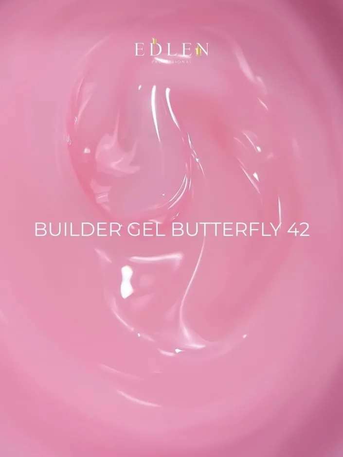 Edlen Builder Gel 42 Butterfly, 30ml — Photo 2