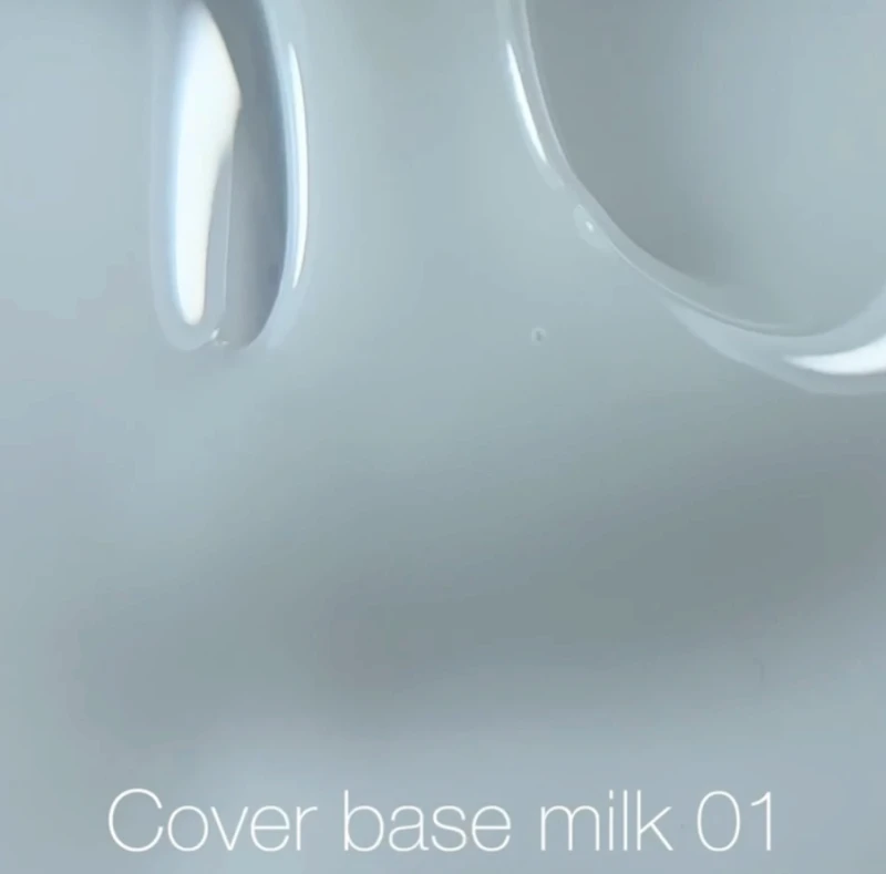 NAILSOFTHEDAY Cover base milk 01, 30 ml new formula — Photo 2