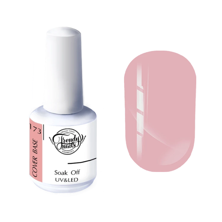 Trendy Nails Cover Base 173, 15ml — Photo 2