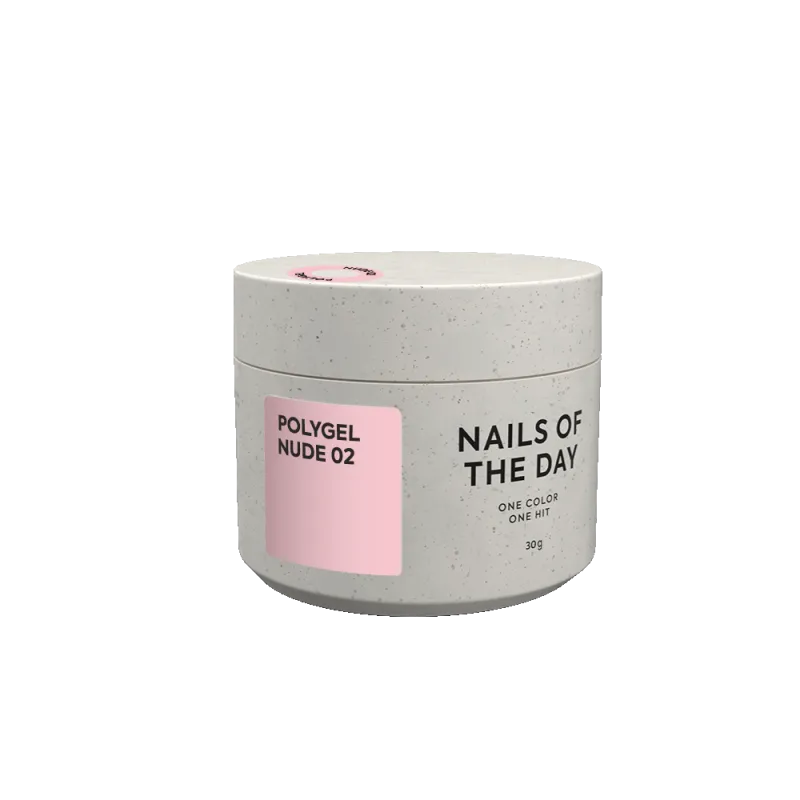 NAILSOFTHEDAY Polygel Nude 02, 30g — Photo 2