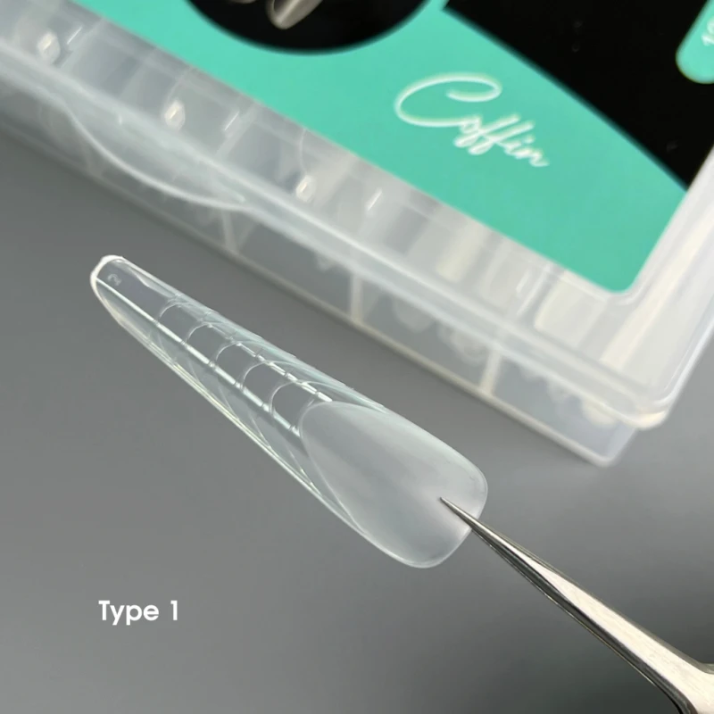 NAILSOFTHEDAY Dual Form Coffin (Type1), 120uds — Photo 2