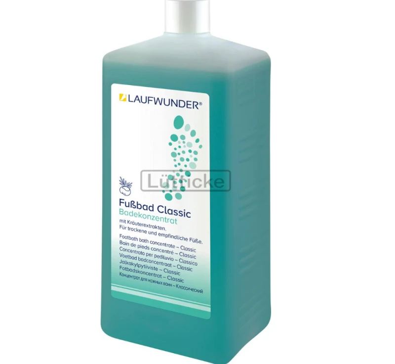 Laufwunde Liquido para baño de pies Classic, 1000ml — Photo 2