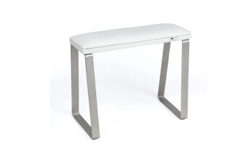 Reposapiés para pedicura, blanco — Photo 2