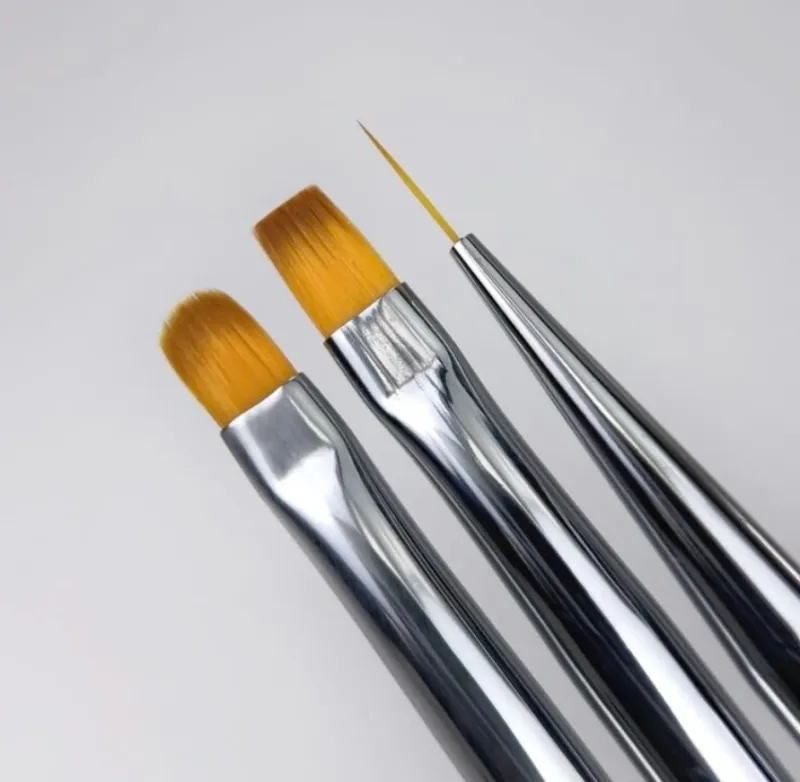 Nailsofthenight Kit de 3 pinceles — Photo 3