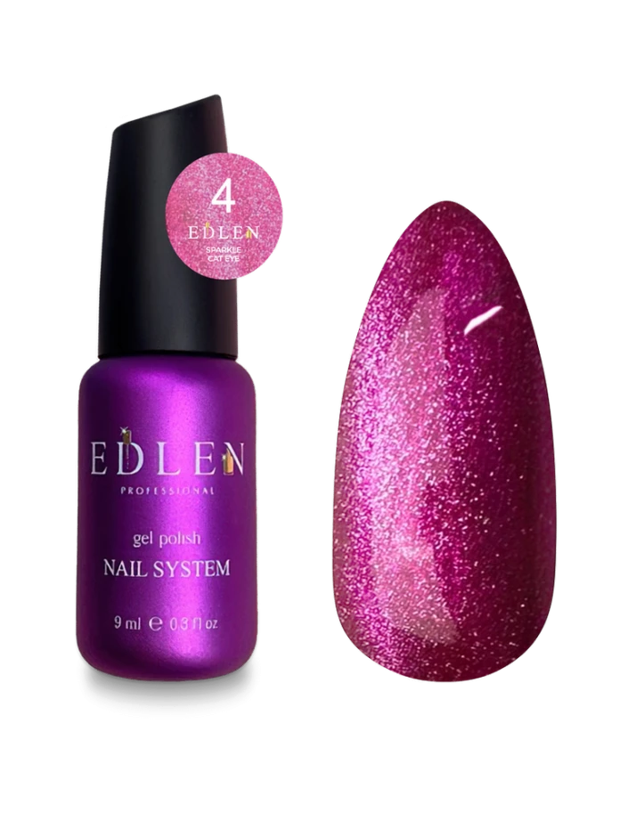 Edlen Esmalte Semipermanente Sparkle Cat 04, 9ml — Photo 2