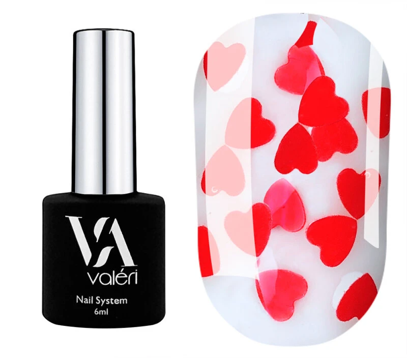 Valeri Top Love is... Red, 6ml — Photo 2