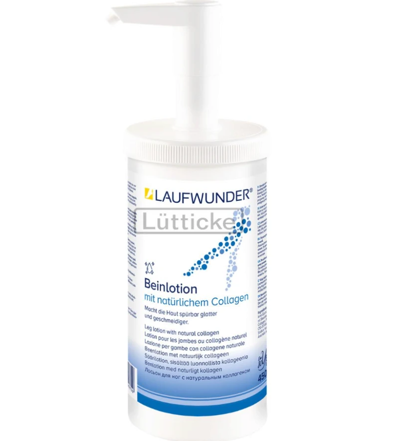 Laufwunder Loción para piernas con Colágeno, 450ml — Photo 2