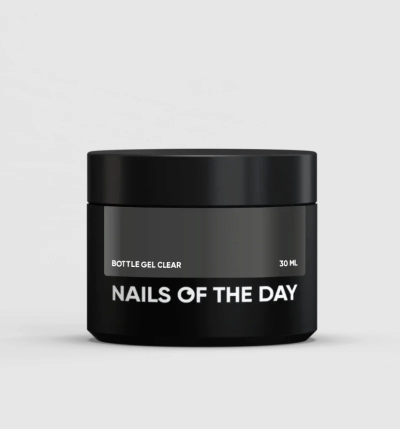 NAILSOFTHEDAY Bottle gel Clear, 30ml — Photo 2
