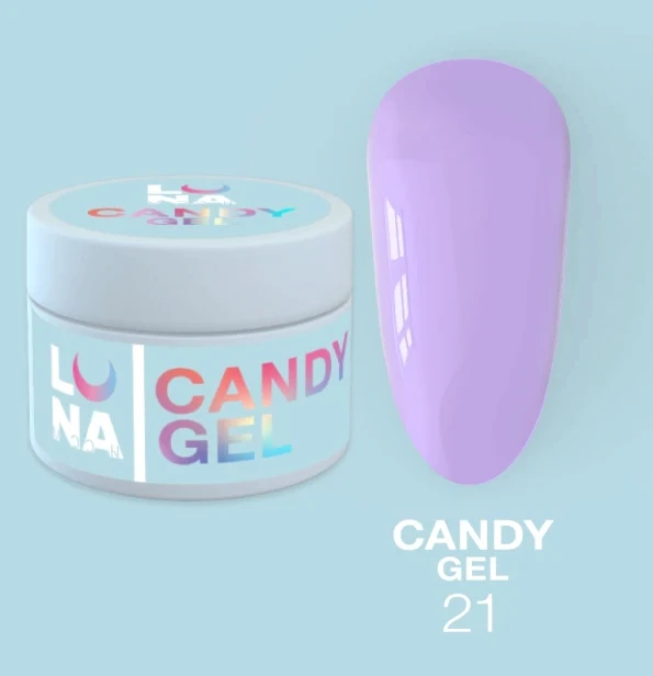 Luna Moon Candy Gel 21, 15ml — Photo 2