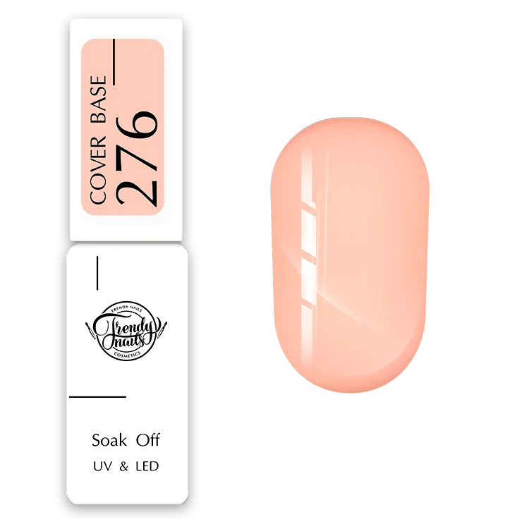 Trendy Nails Cover Base 276, 8ml — Photo 2