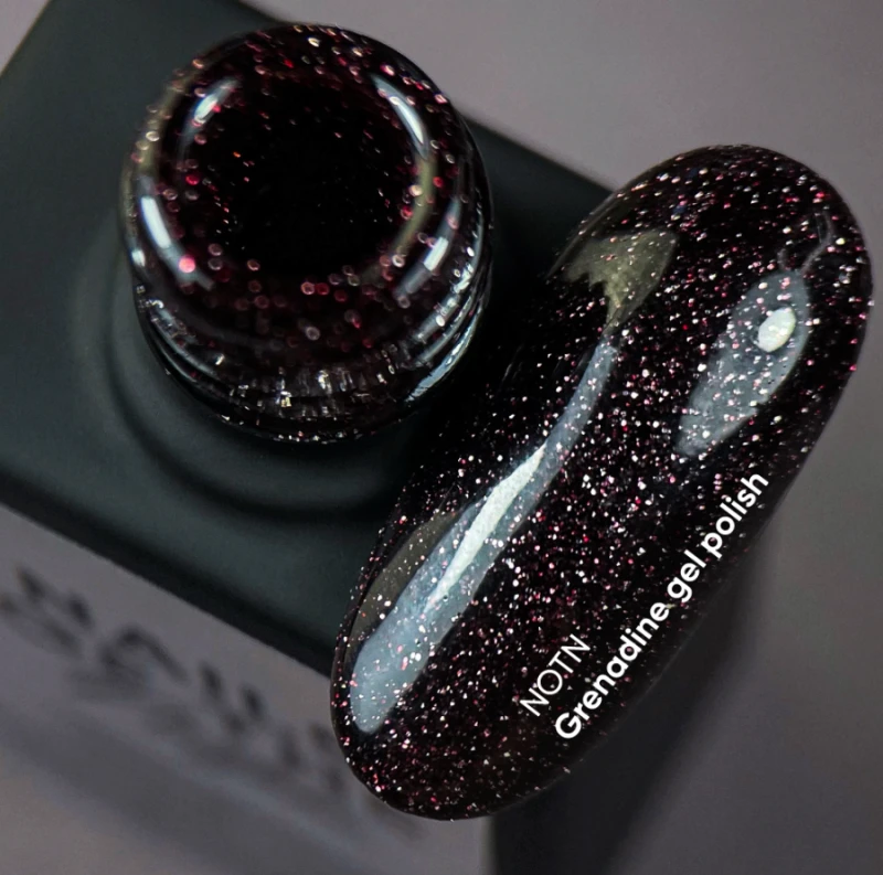 NAILSOFTHENIGHT Esmalte Semipermanente Grenadine, 10ml — Photo 2