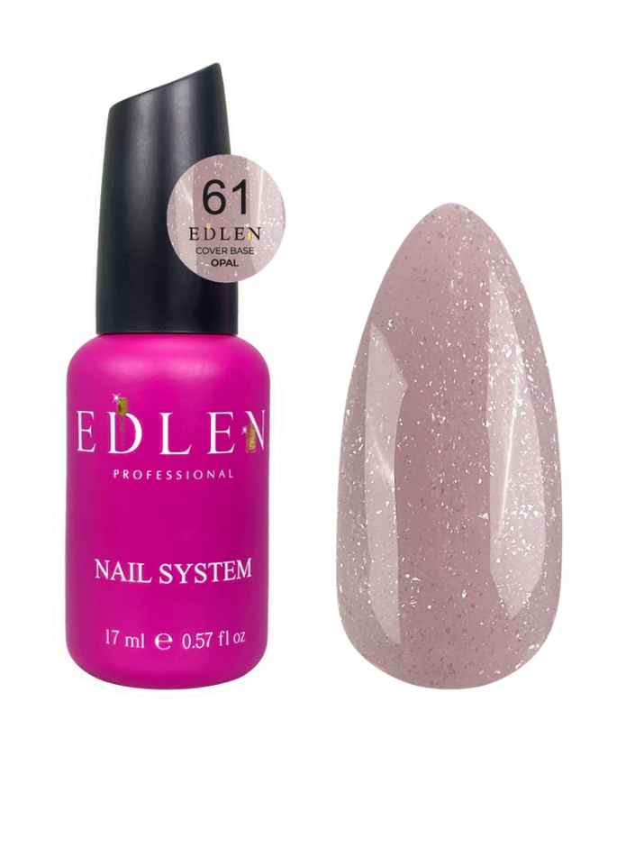 Edlen Cover Base 61 Opal, 17ml — Photo 2