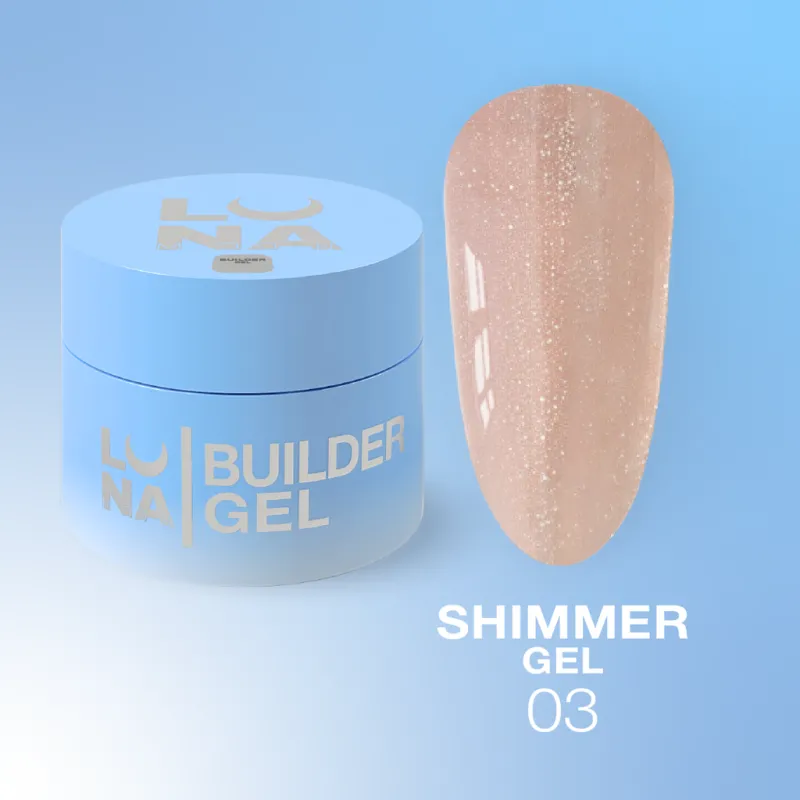 Luna Shimmer Gel 03, 50ml — Photo 2