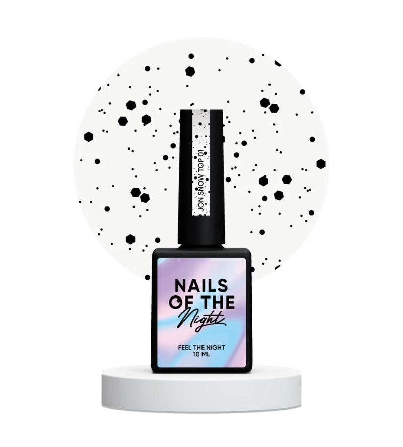 NAILSOFTHENIGHT Jon Snow Top, 01, 10ml — Photo 3