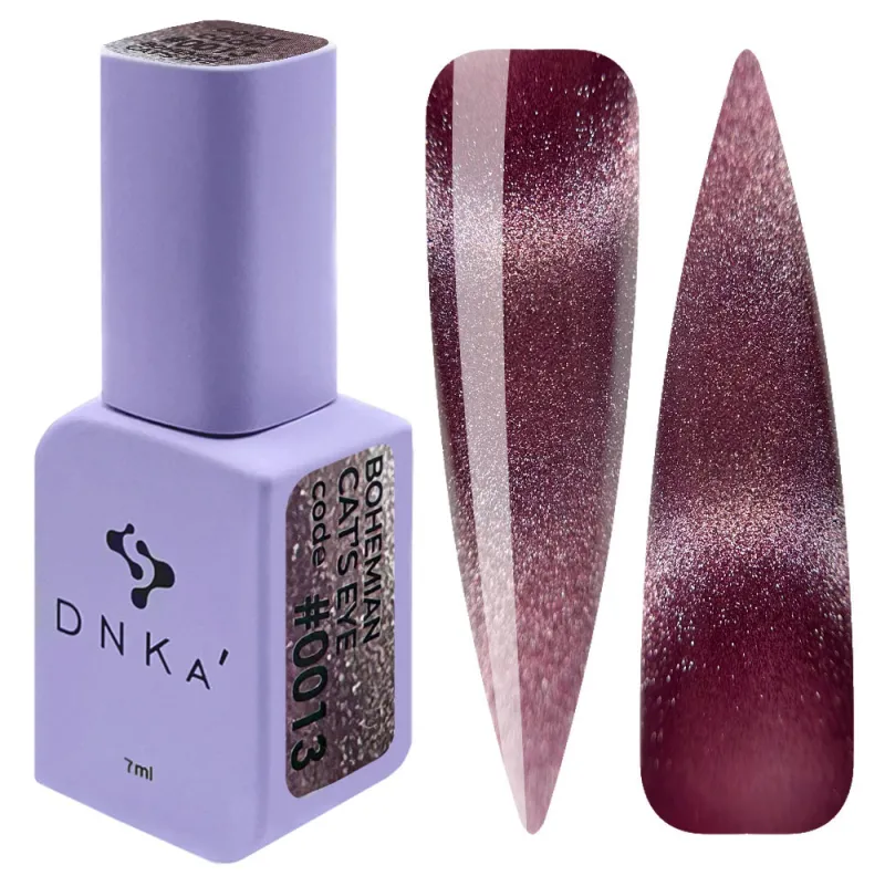 Dnka Esmalte Semipermanente Cat Eye 0013, 7ml (Bohemian) — Photo 2