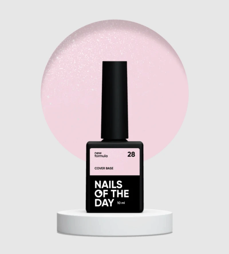 NAILSOFTHEDAY Cover base 28, 10 ml new formula — Photo 2
