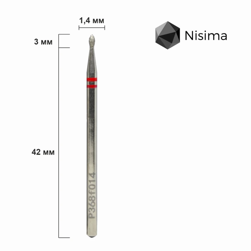 Nisima fresa de diamante P368f014 — Photo 2