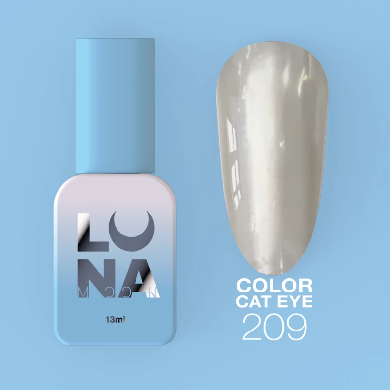 Esmalte semipermanente LunaMoon 209 Cat Eye, 13ml — Photo 2
