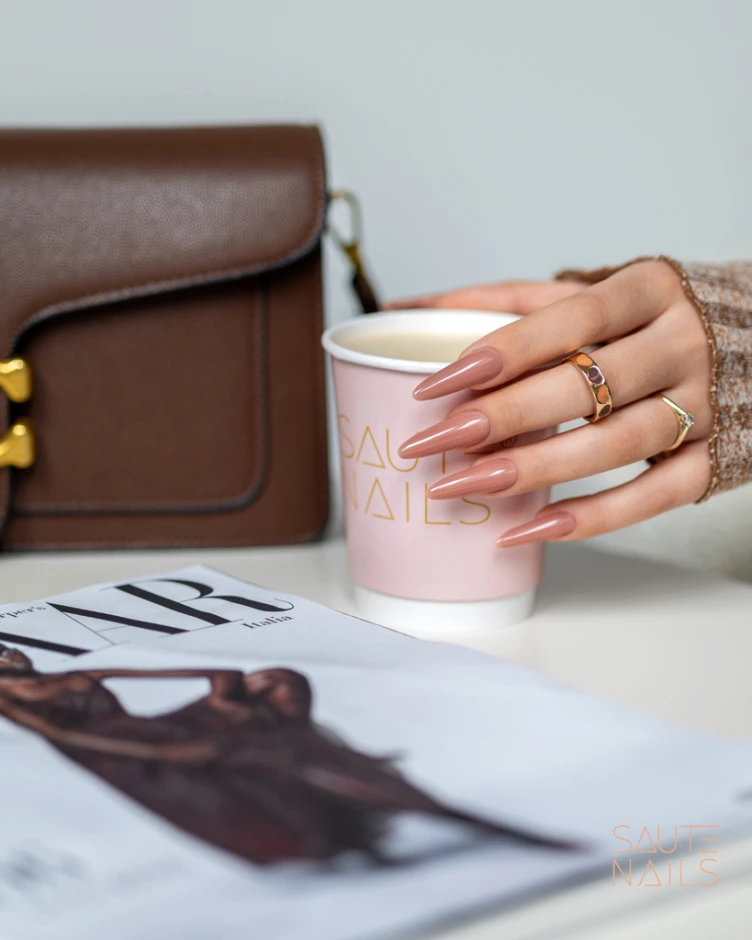 Saute Nails Coleccion Mocha Essence (3 esmaltes+Smooth Top) — Photo 5