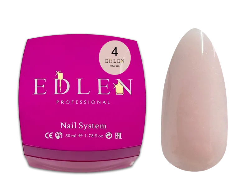 Edlen Poly Gel 04, 50ml — Photo 2