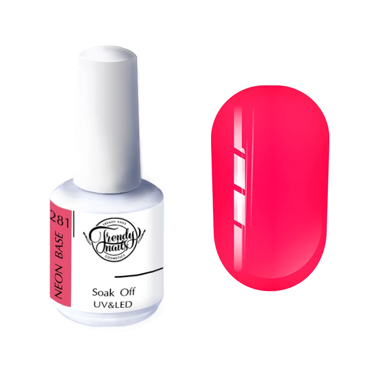 Trendy Nails Neon Base 281, 15ml — Photo 2
