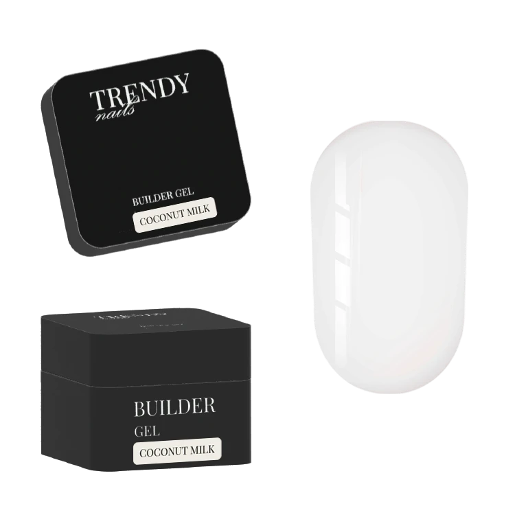 Trendy Nails Builder Gel in a bottle Coconut Milk, 30ml — Photo 2