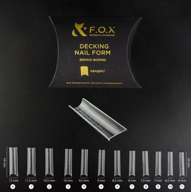 F.O.X Decking Nail Forms Cuadrado, 24uds — Photo 2