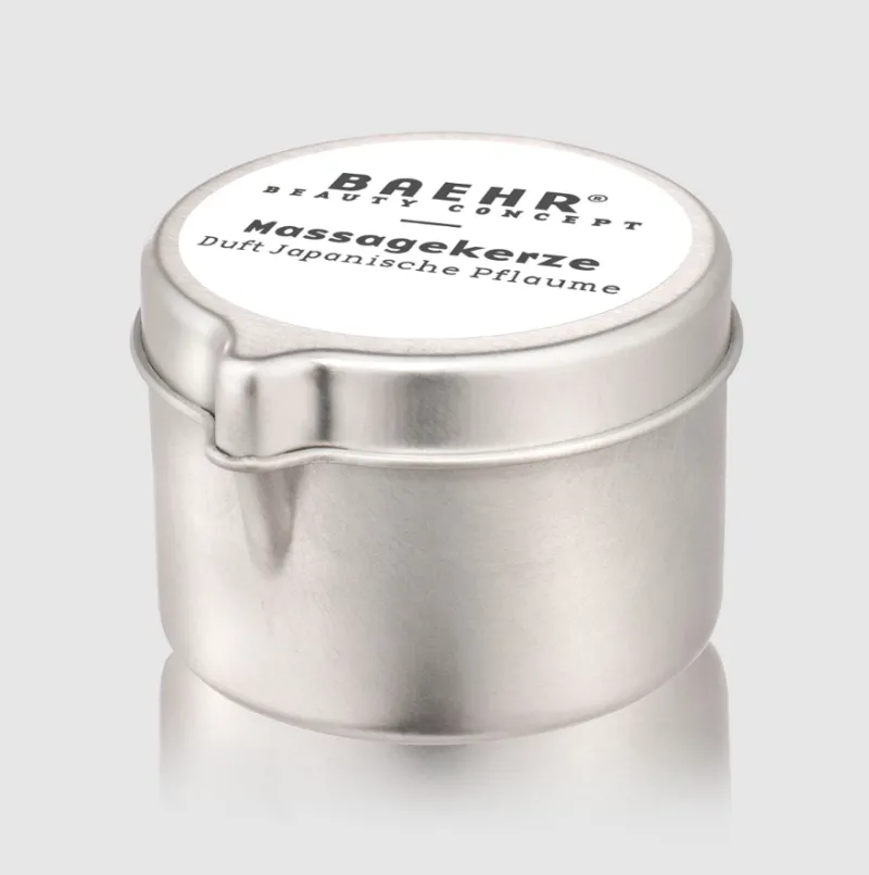 BAEHR Vela de masaje ciruelo japonés, 50ml (MASSAGEKERZE JAPANISCHE PFLAUME) — Photo 2