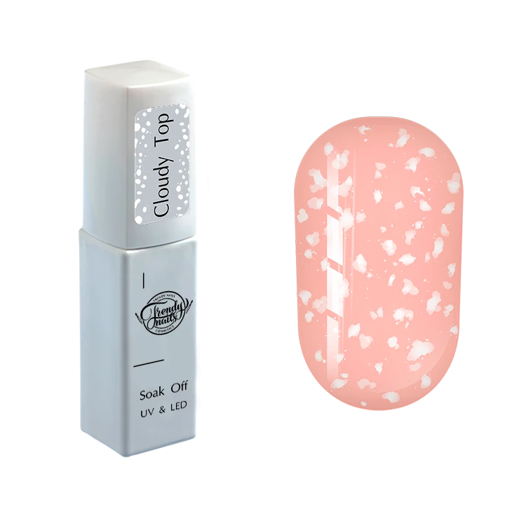 Trendy Nails Cloudy Top, 8ml — Photo 2