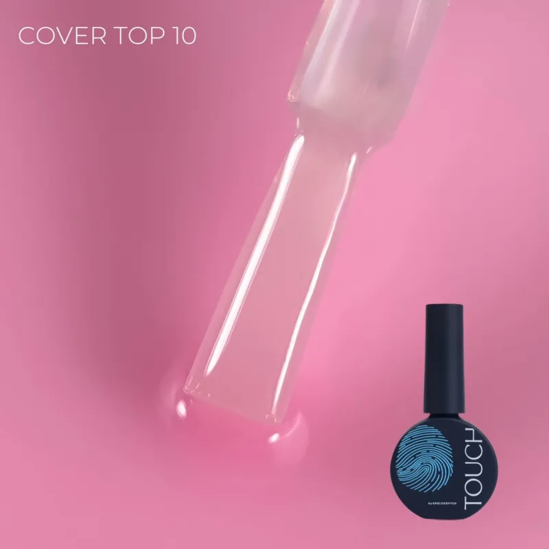 TOUCH Top Coat Milky Pink, 13 ml — Photo 2