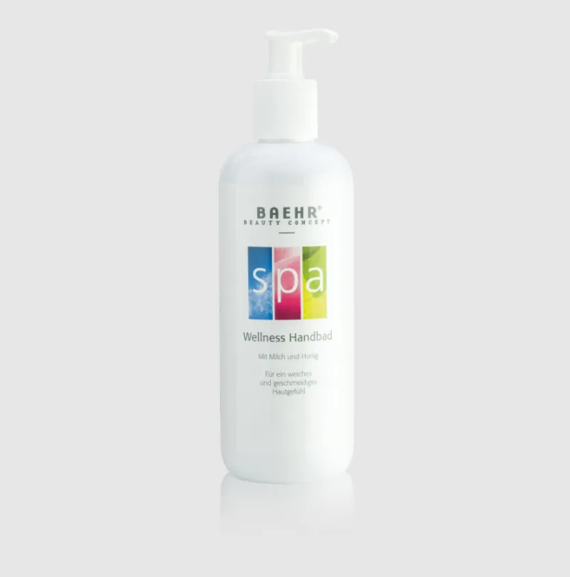 BAEHR SPA Baño de manos con hibisco, loto, bambú, miel y proteína de leche, 50ml (SPA WELLNESS HANDBAD FLASCHE MIT PUMPE) — Photo 2