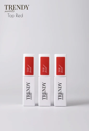 Trendy Nails Red Top, 8ml — Photo 2