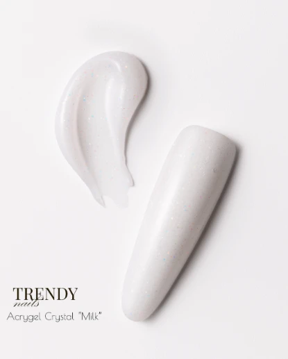 Trendy Nails Acrygel Crystal Milk, 15ml — Photo 2