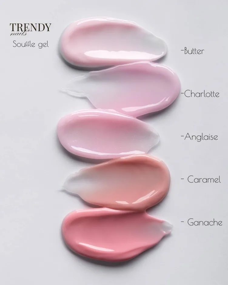 Trendy Nails Gel Souffle Coleccion (5geles por 15ml) — Photo 2